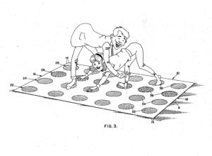 Twister game patent