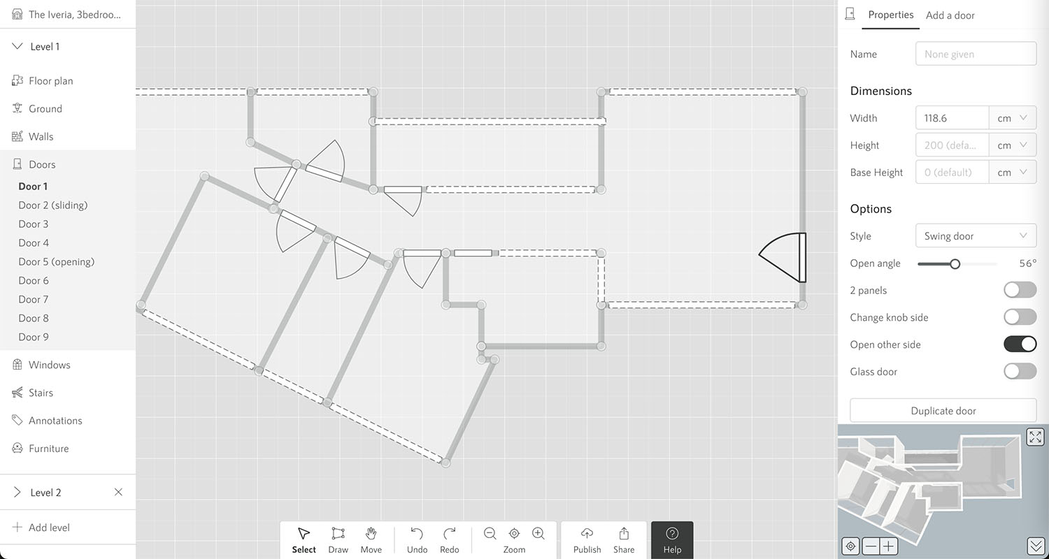 Screenshot of Smplrspace studio