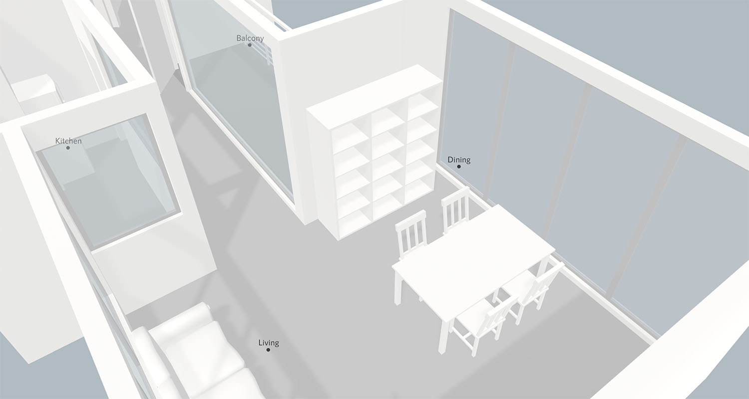 Furniture placement with Smplrspace