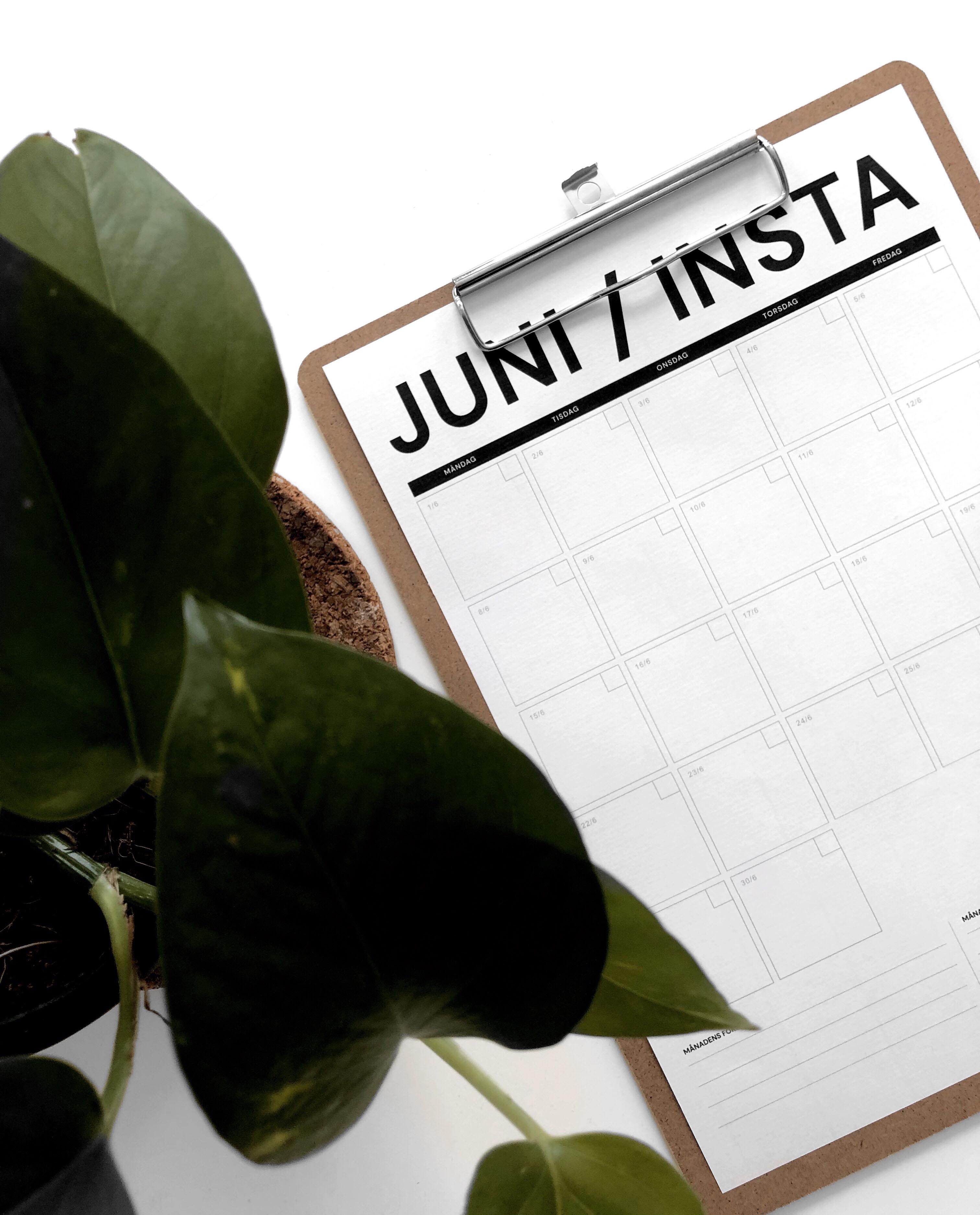 Instagram-tips & gratis planeringsmall