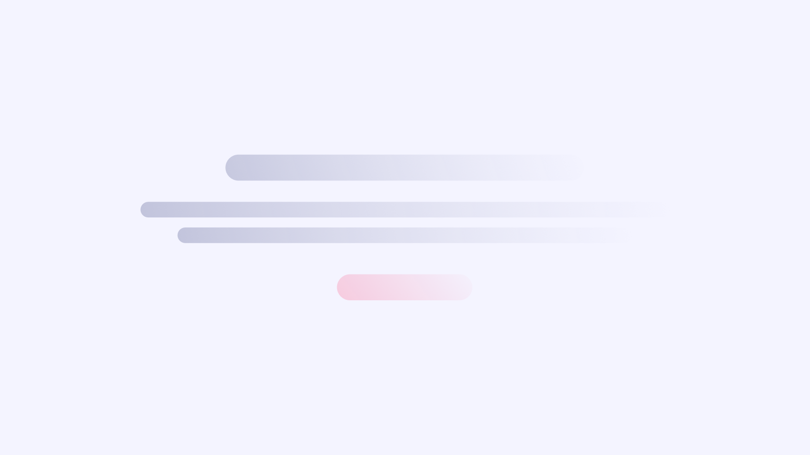 In this graphic, the pink button stands out the most because it has a brighter color than the lines above it.