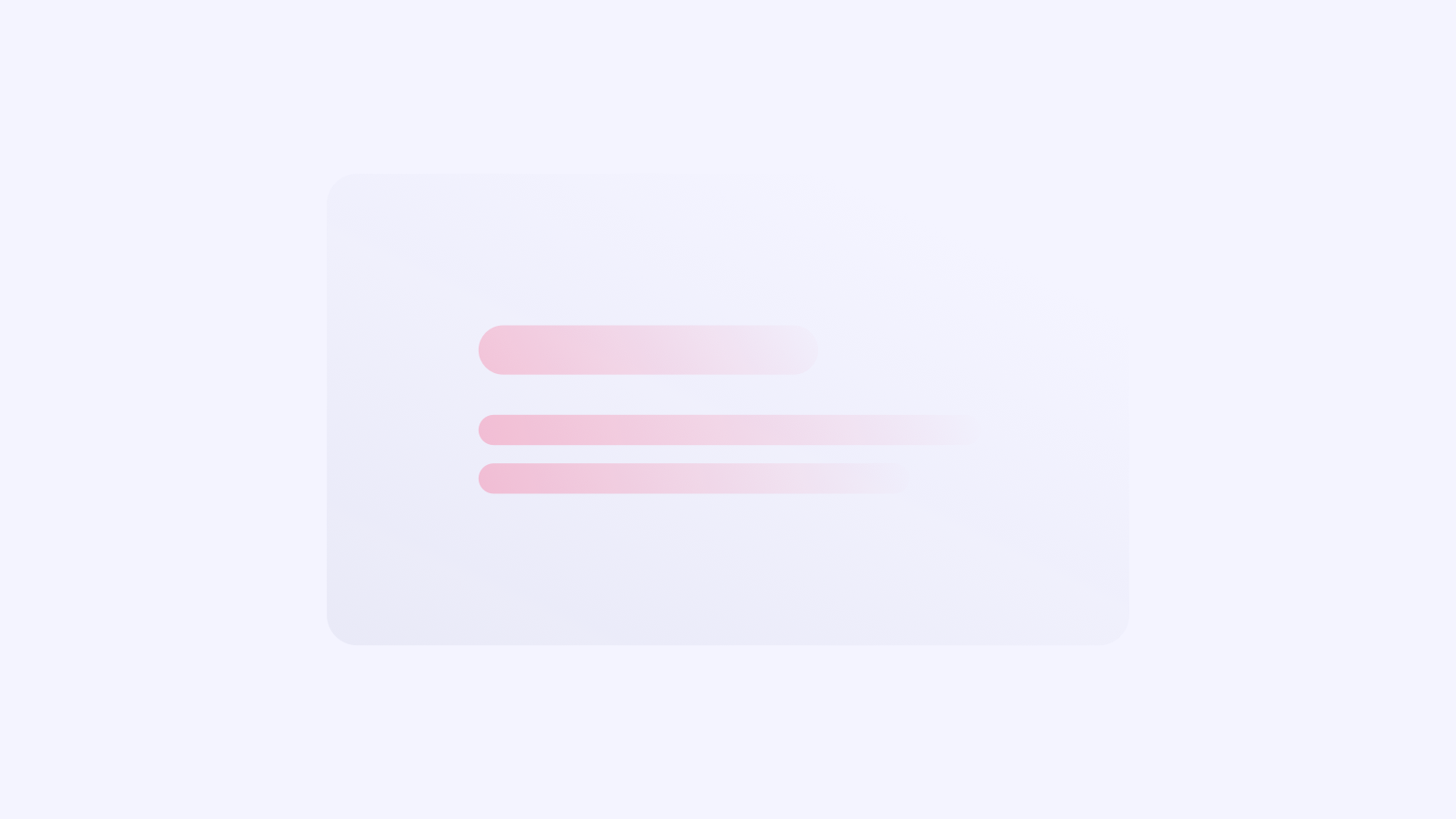 In this graphic, the lines placed in a box, have a significant amount of spacing around them.
