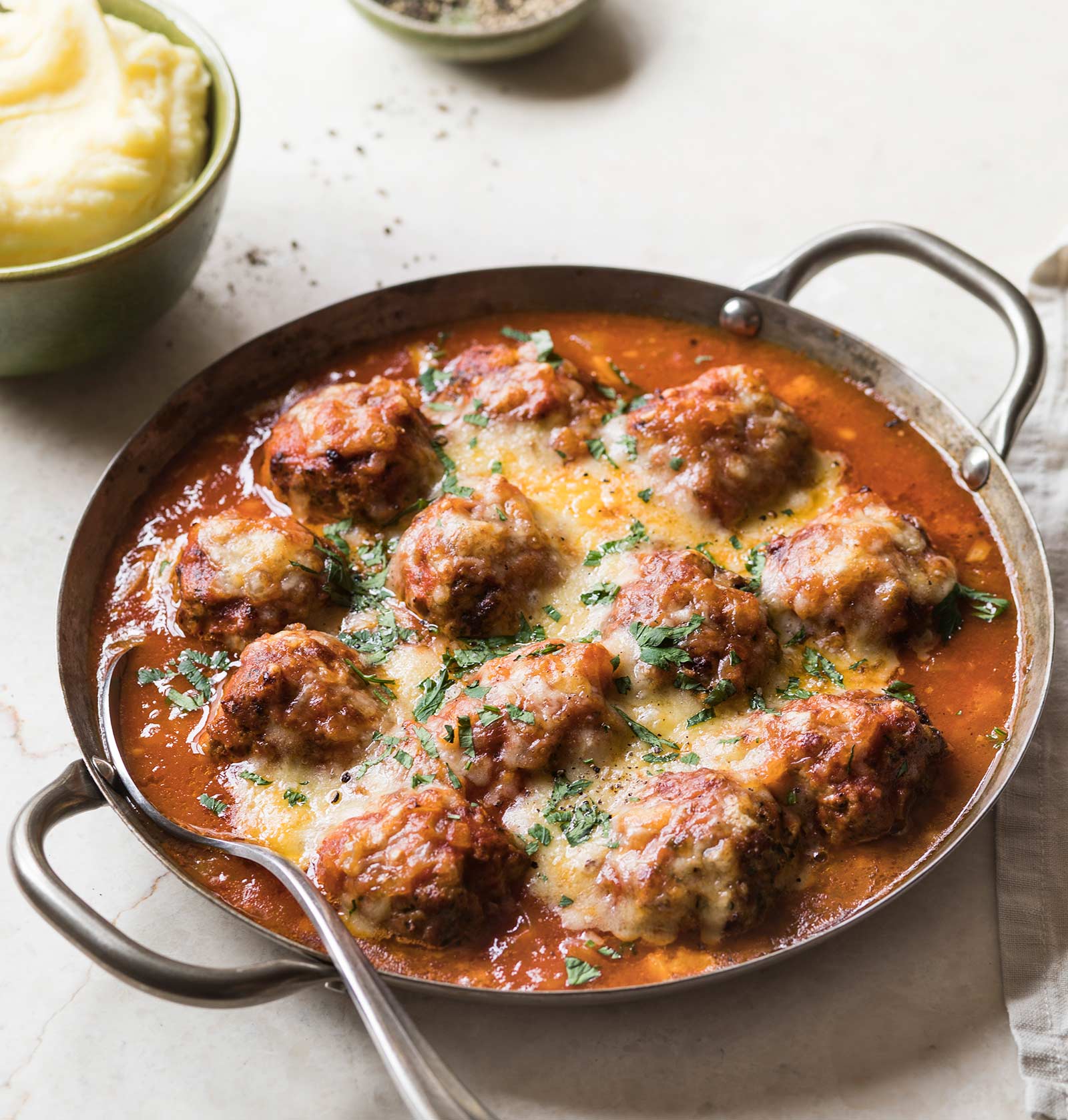 Family Meatball Bake NZ Pork