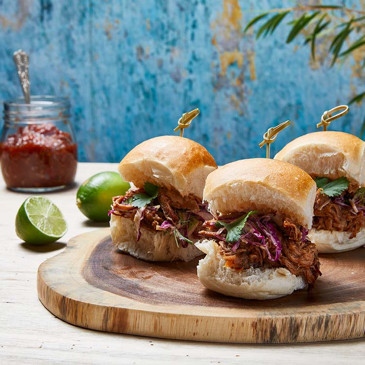 SlowCooked AmericanStyle Pulled Pork Sliders NZ Pork