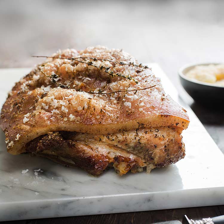 Slow Cooked Pork with Apple Sauce NZ Pork