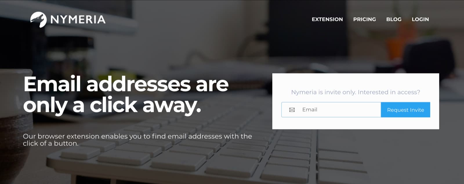 nymeria email finder tool