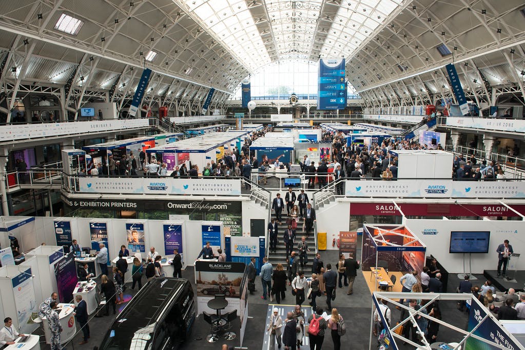 World Aviation Festival Exhibitors Hall