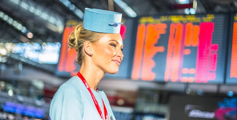 Czech Airlines Flight Attendant