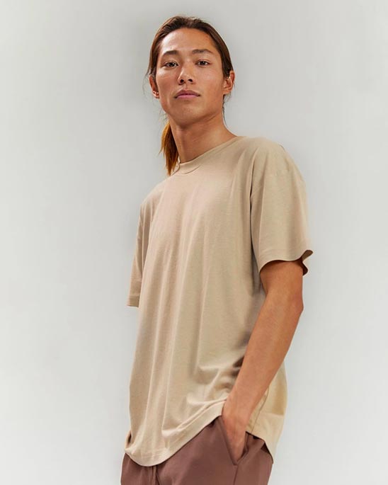 Girlfriend Collective — Everyone crewneck tee