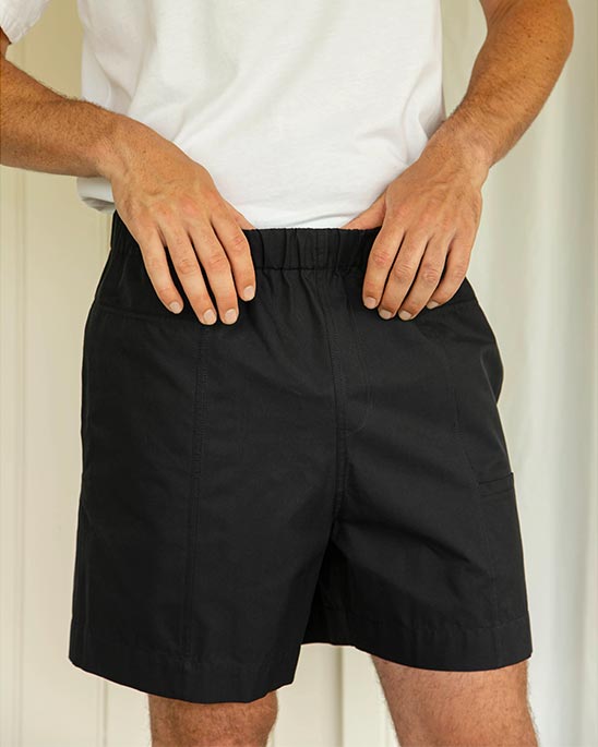 Riley Studio — Cotton pocket shorts