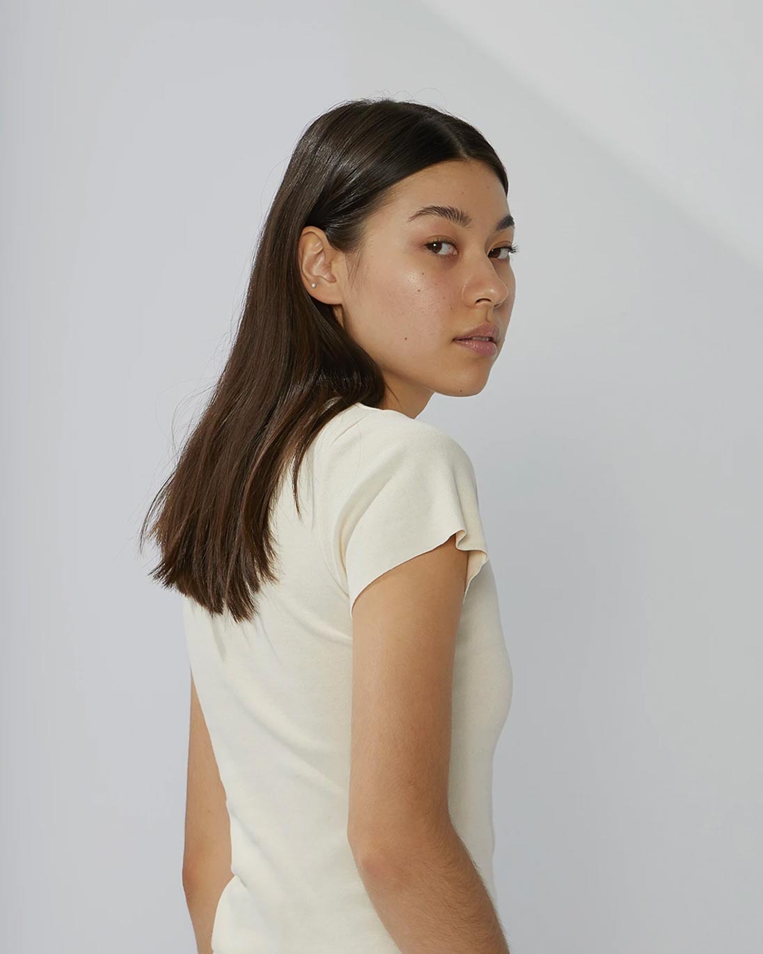 A.BCH — Rib t-shirt