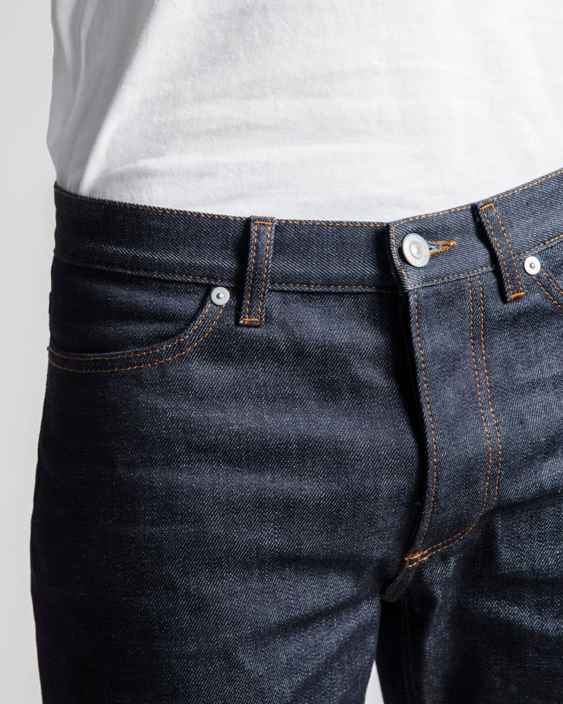 Asket: Raw denim jean · Sustainability 