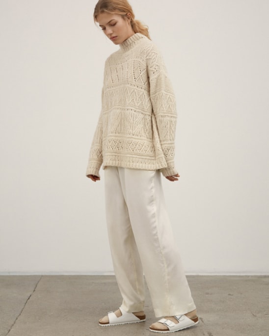 AIAYU — Blanco sweater