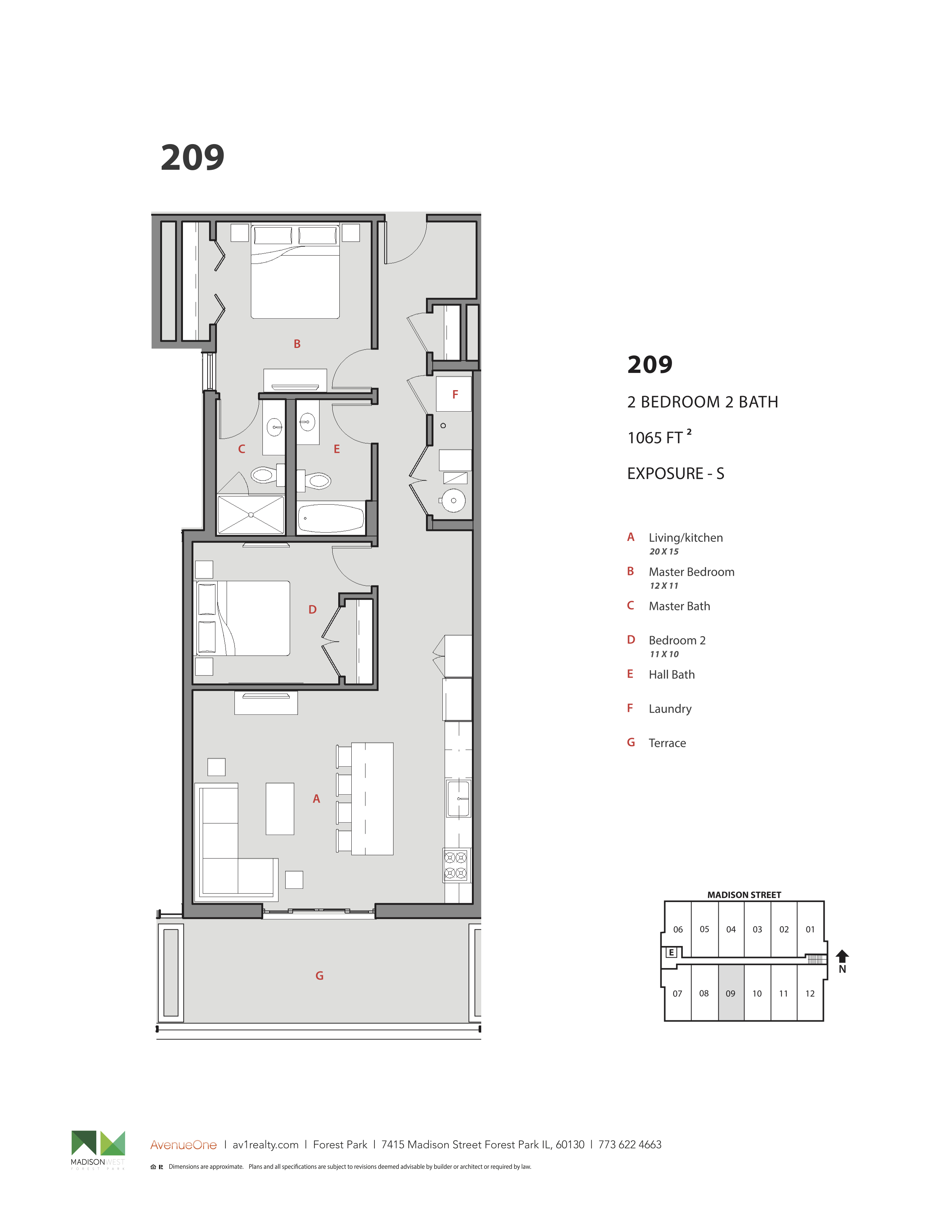 MADISON WEST APARTMENTS FOREST PARK