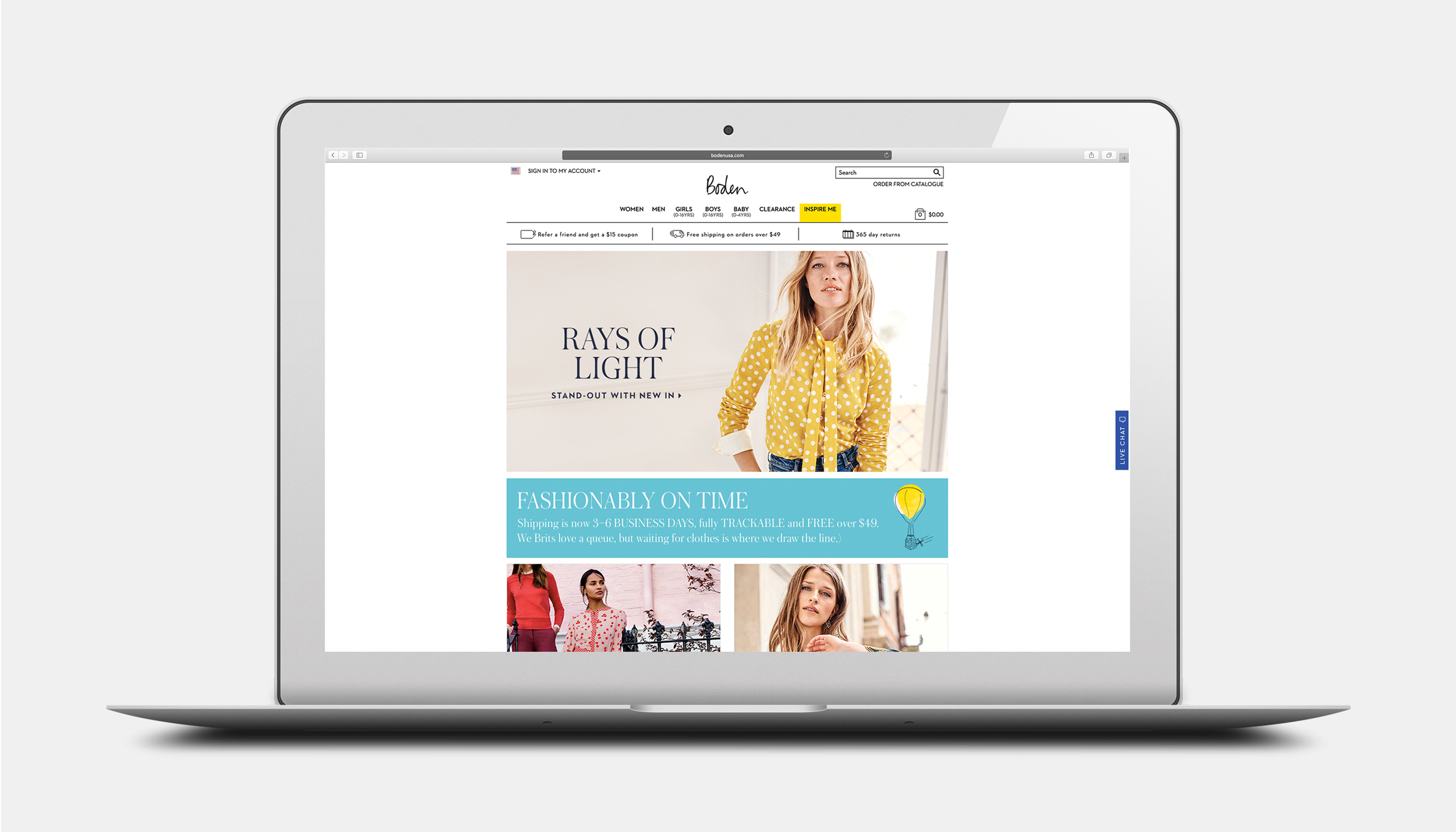 SWANN-STUDIOS BRAND IDENTITY + UX/UI DESIGN, 360º CAMPAIGN FOR BODEN