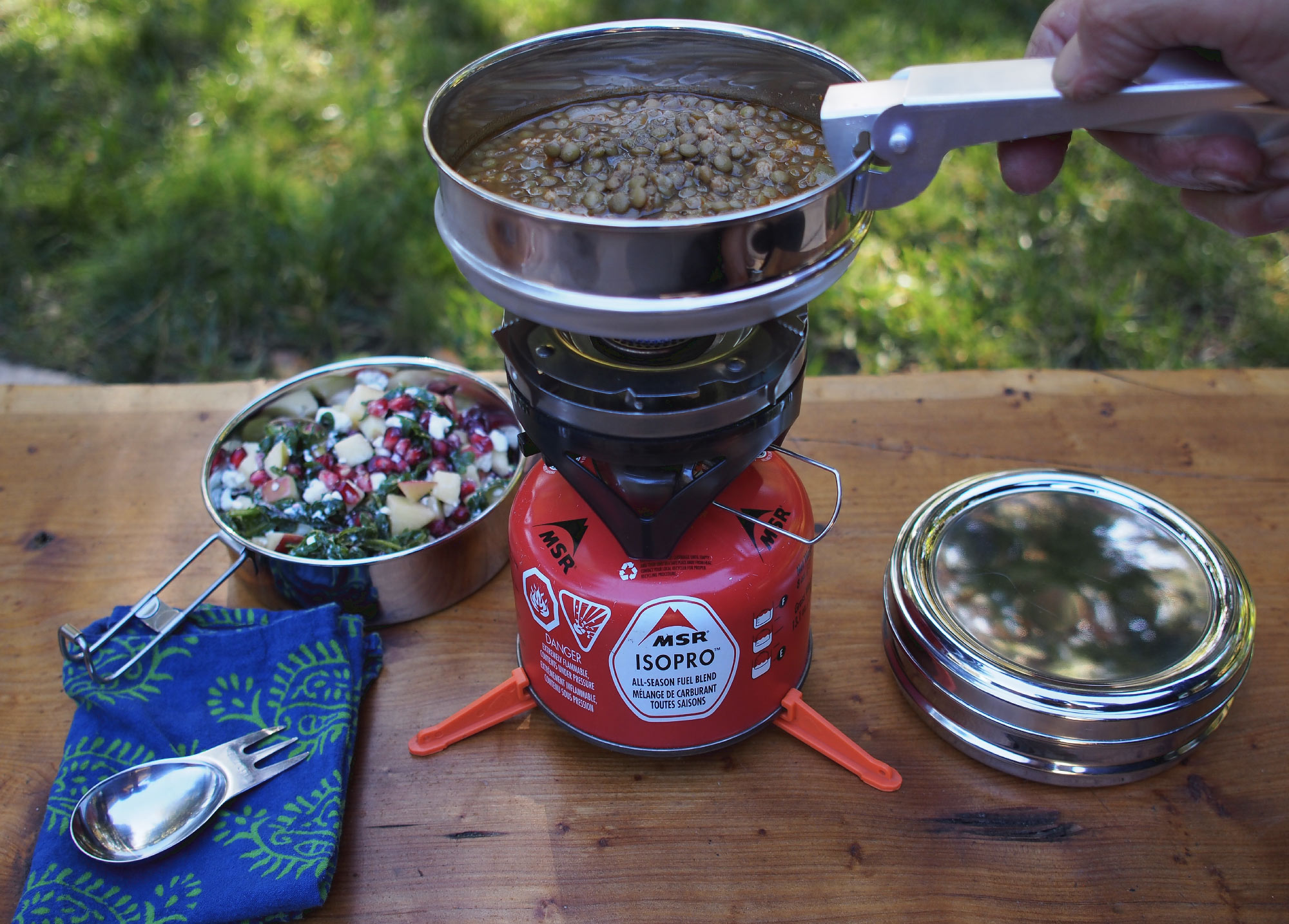 How to Wash Your Dishes in the Backcountry