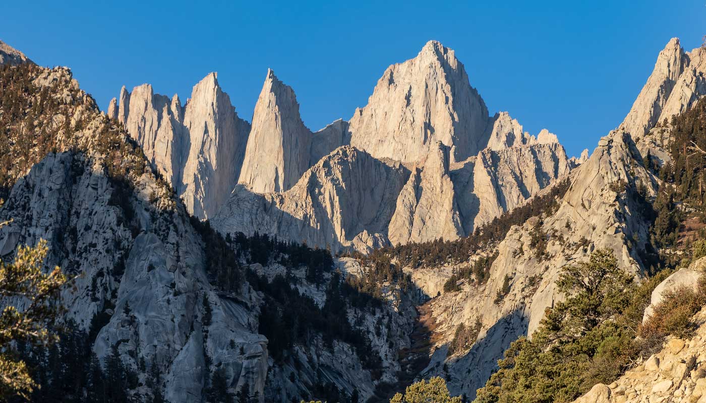 Mount Whitney the tallest mountain in the contiguous united states