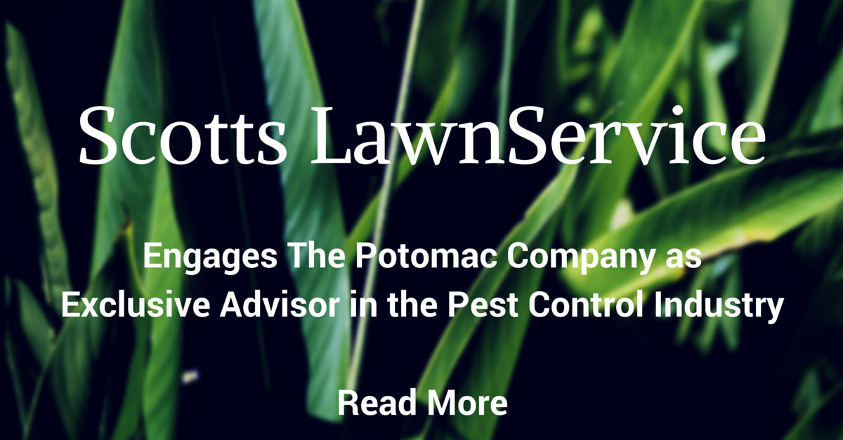 Scotts LawnService Engages Potomac Pest Control Acquisitions