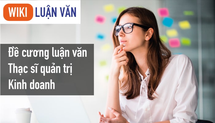 Trang bìa đề cương luận văn thạc sĩ quản trị kinh doanh