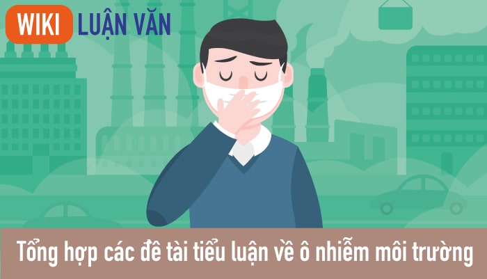 Tổng hợp các đề tài tiểu luận về ô nhiễm môi trường