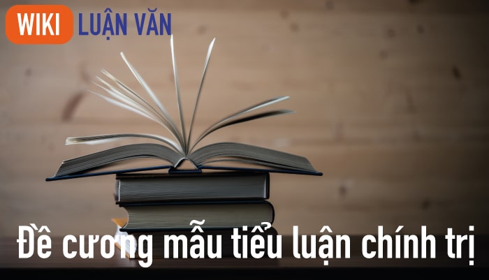 Đề cương mẫu tiểu luận chính trị