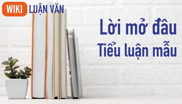 Lời mở đầu tiểu luận mẫu