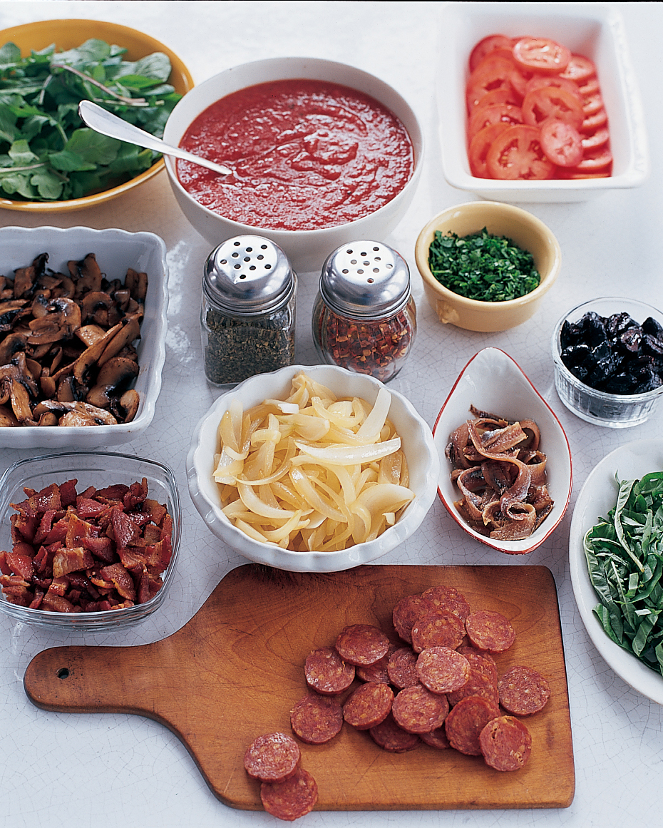 Do it yourself pizza bar