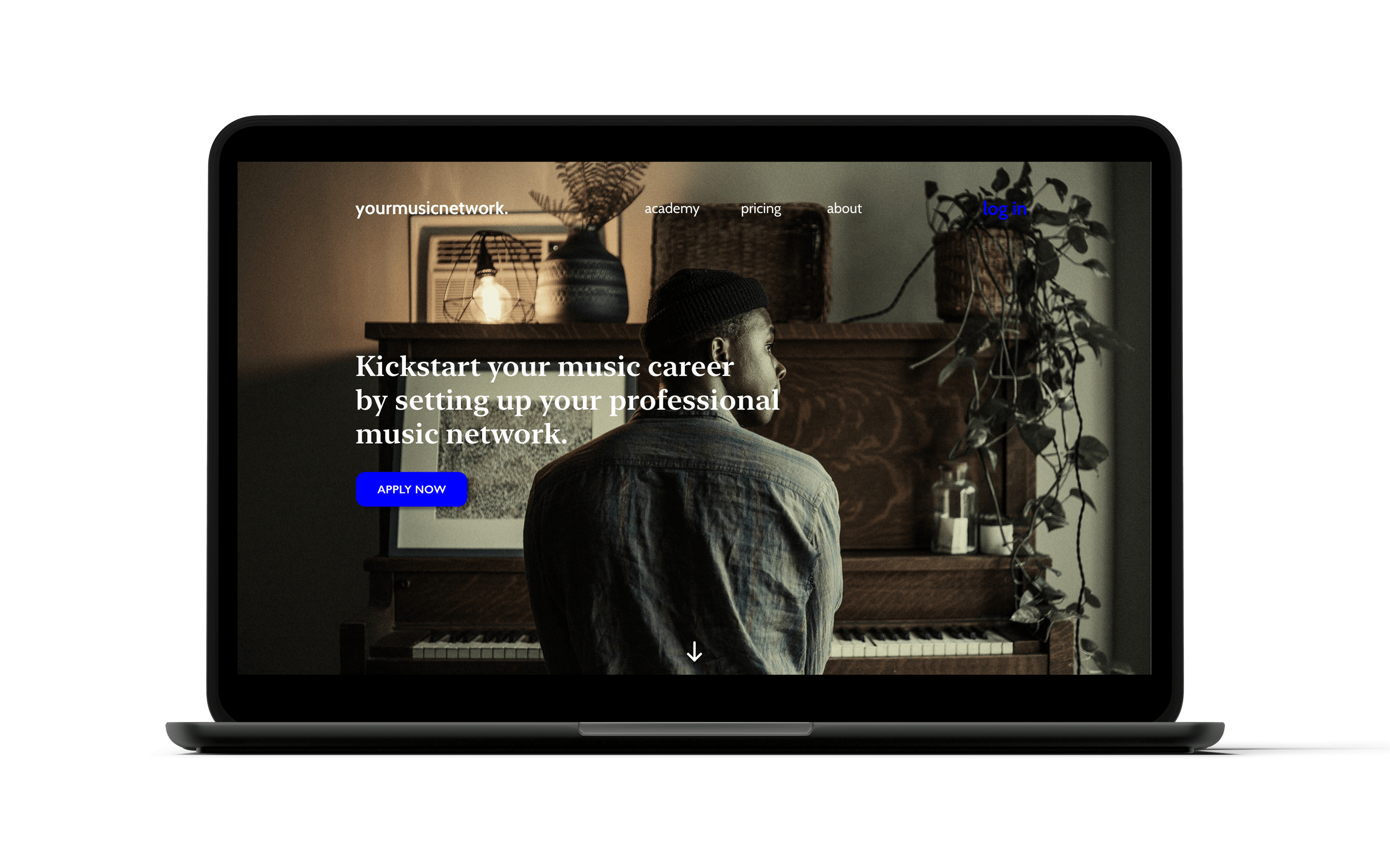 your music network homepage