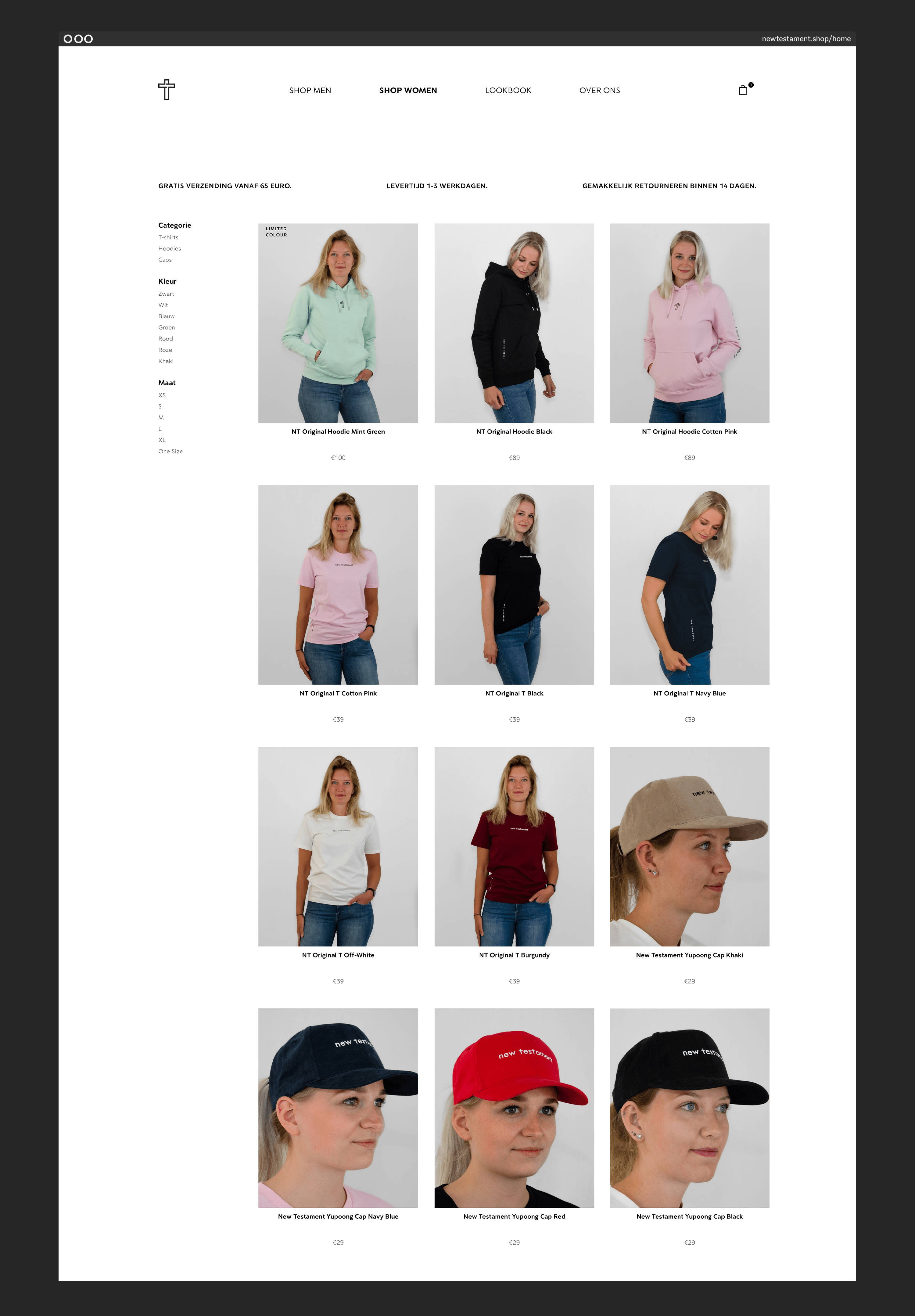 new testament shop women