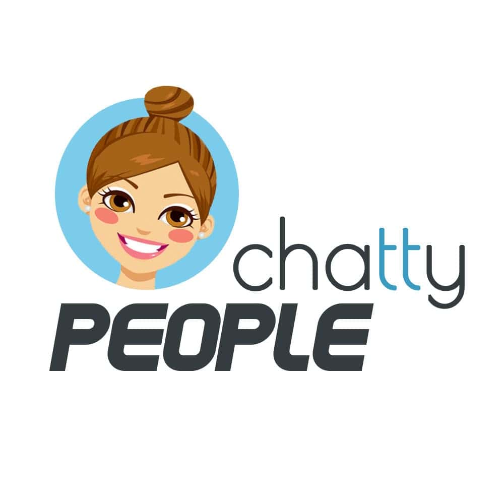 chatty people logo chatbot como crear un chatbot desde cero como crear un chatbot
