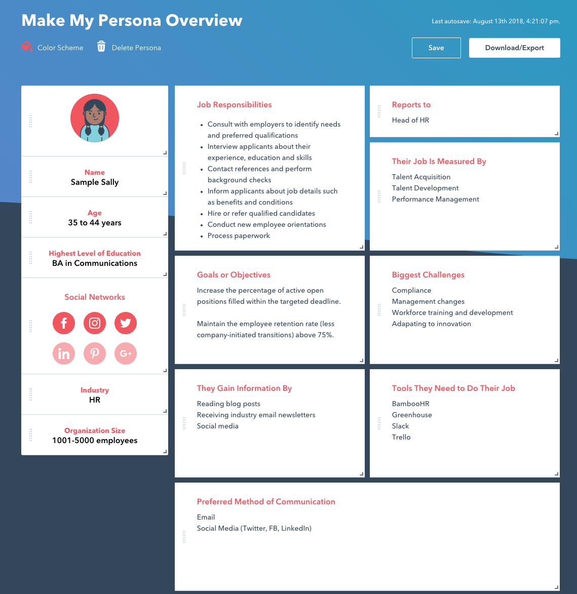 plantilla buyer persona hubspot plantilla buyer persona ejemplos como crear tu buyer persona ejemplos de buyer persona