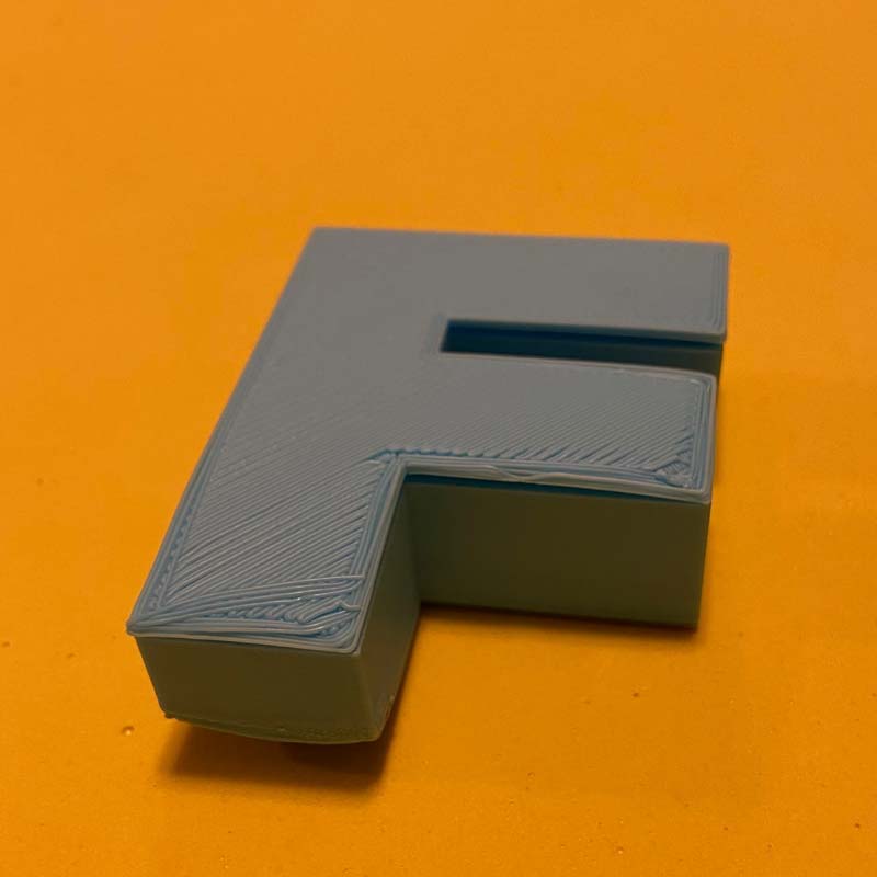 3D Printed "F" Box
