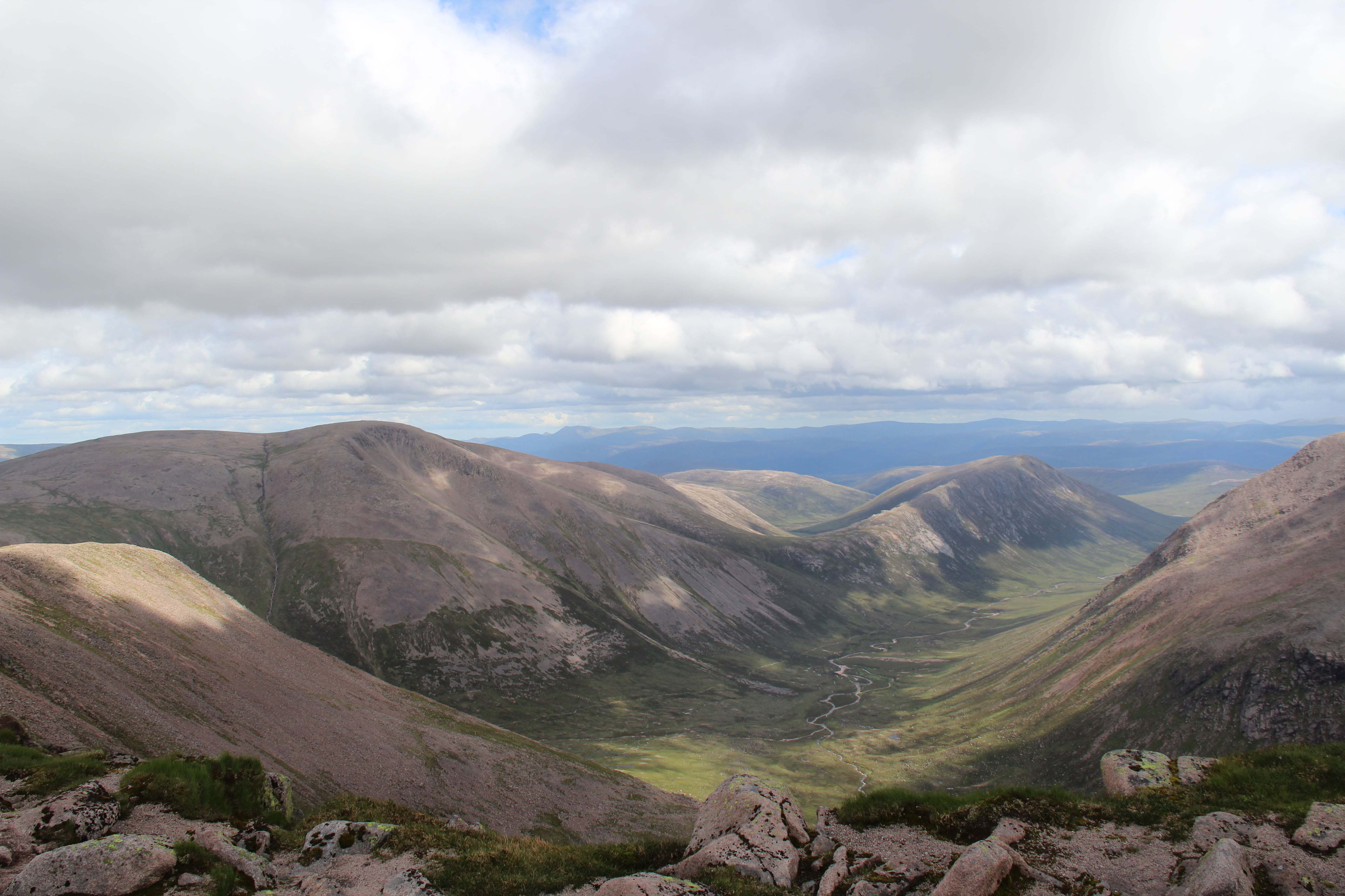 View of the Larig Ghru