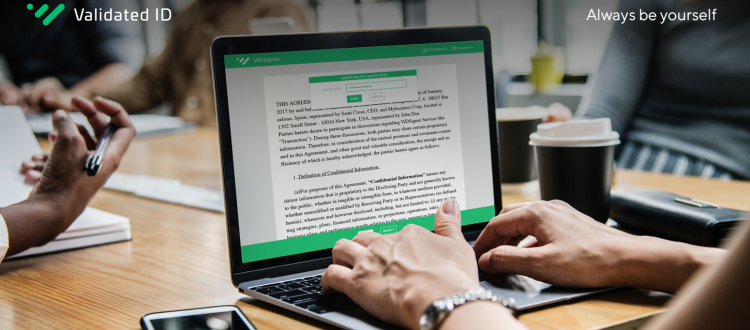 Working from home with digital signatures