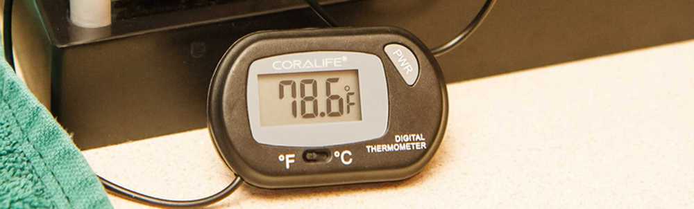 Digital aquarium thermometer suitable for betta fish