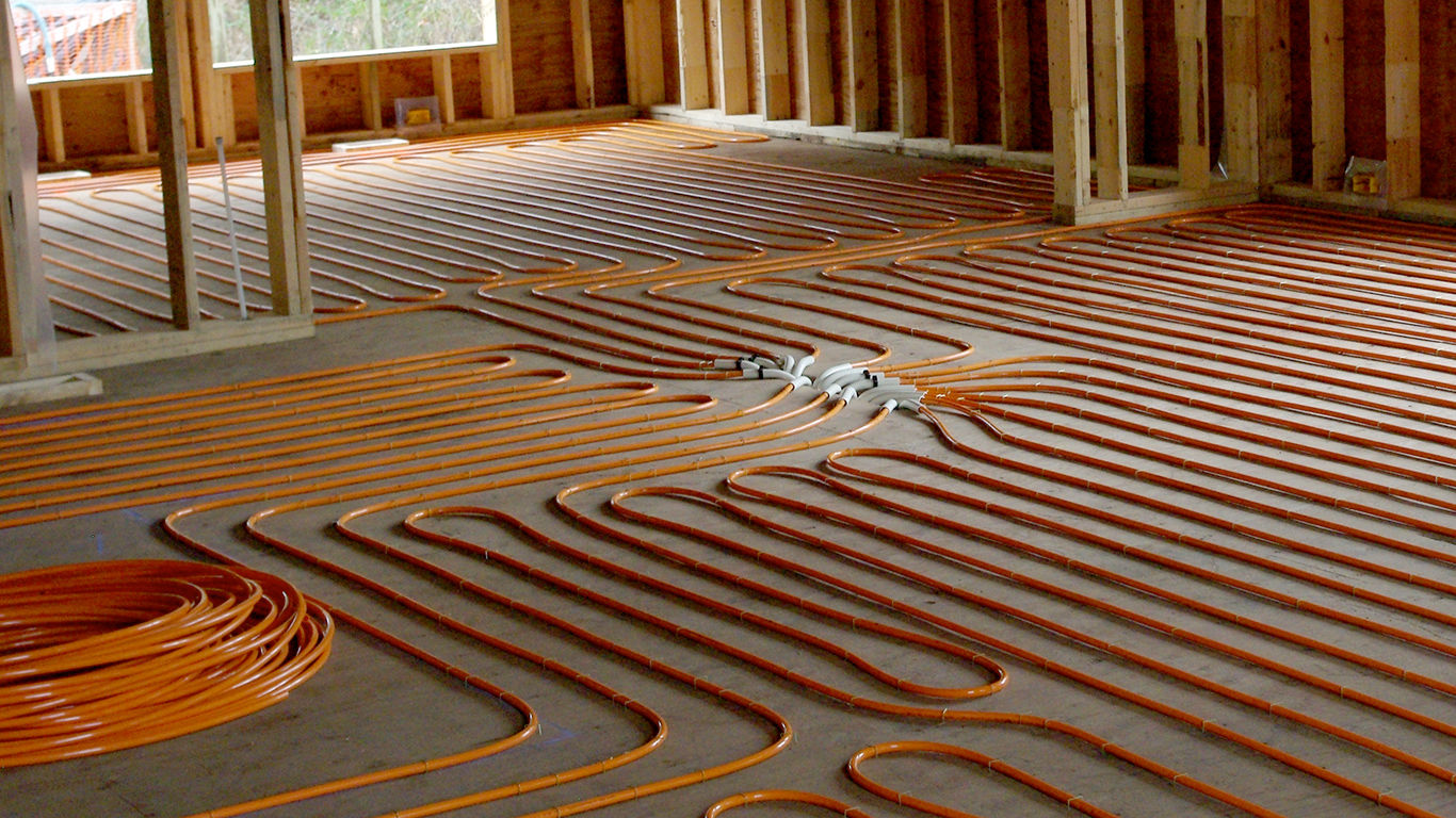 Watts indoor hydronic flooring system