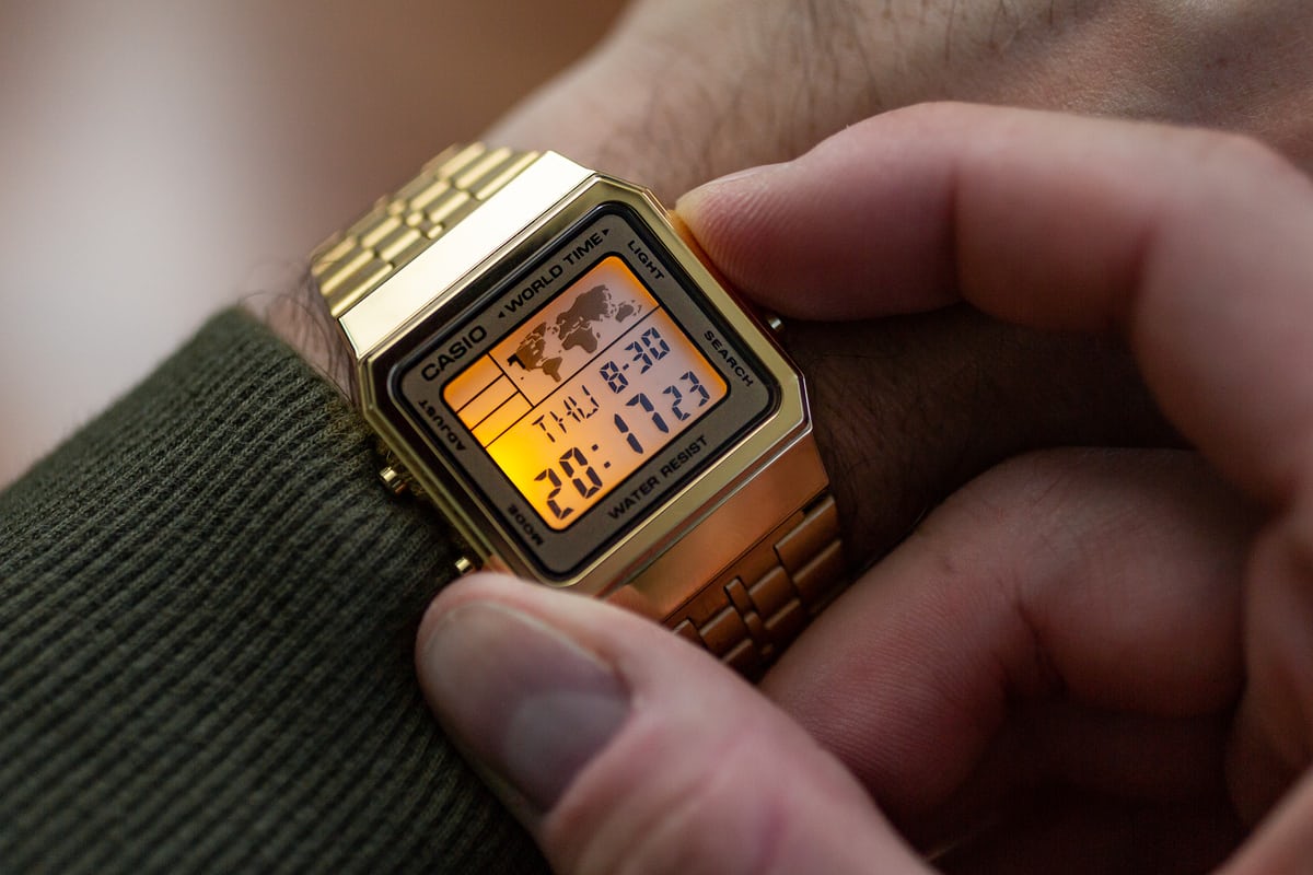 Đồng hồ Casio Gold A500 dành riêng cho nam