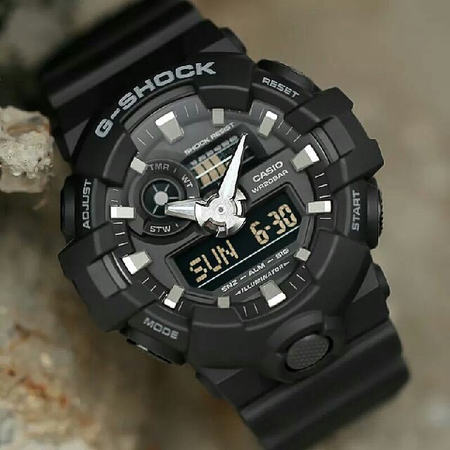 Casio G-shock GA 700 1BDR “tỏa sáng” trong bộ sưu tập đồng hồ Casio