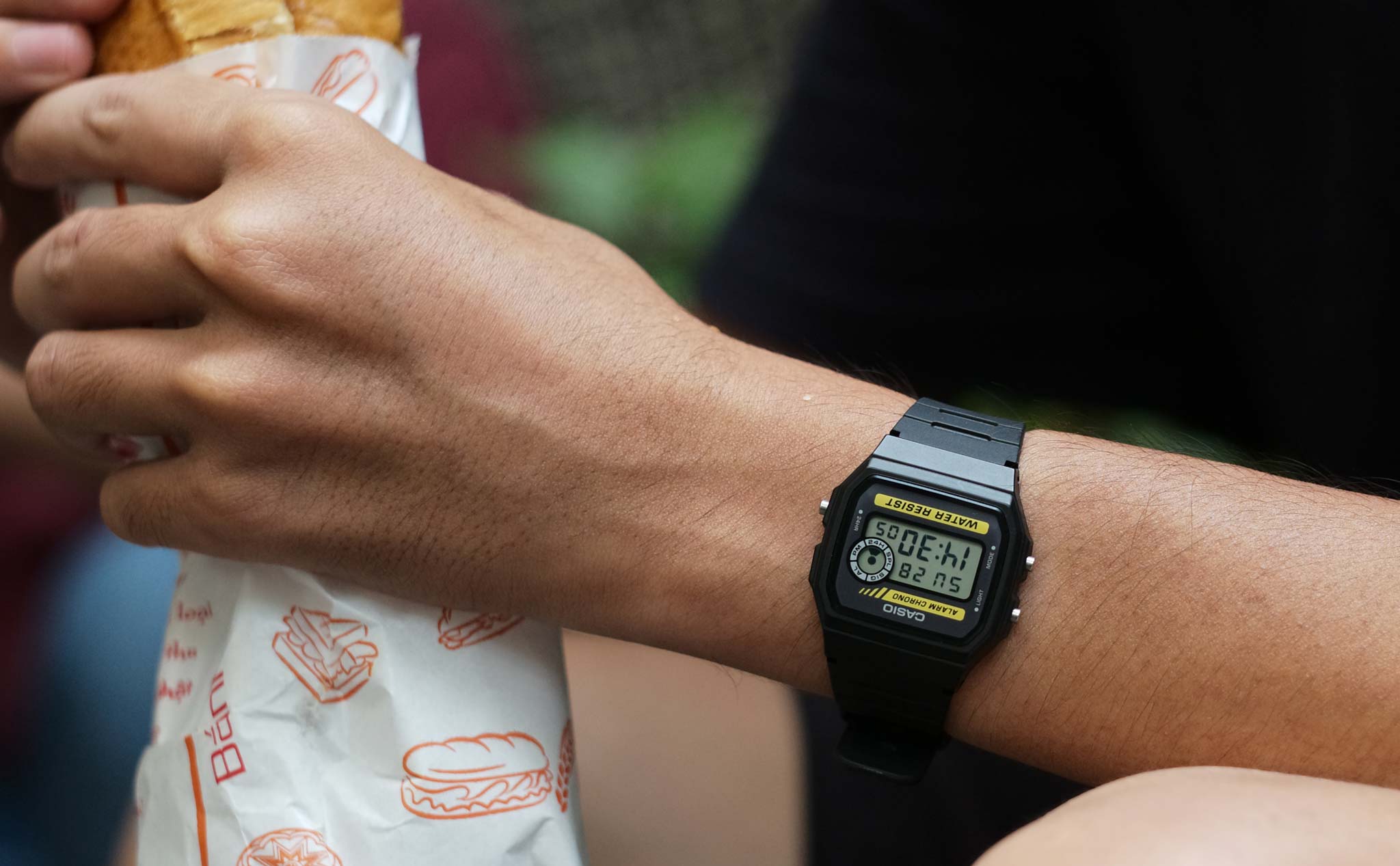 Thiết kế của đồng hồ Casio F-94W