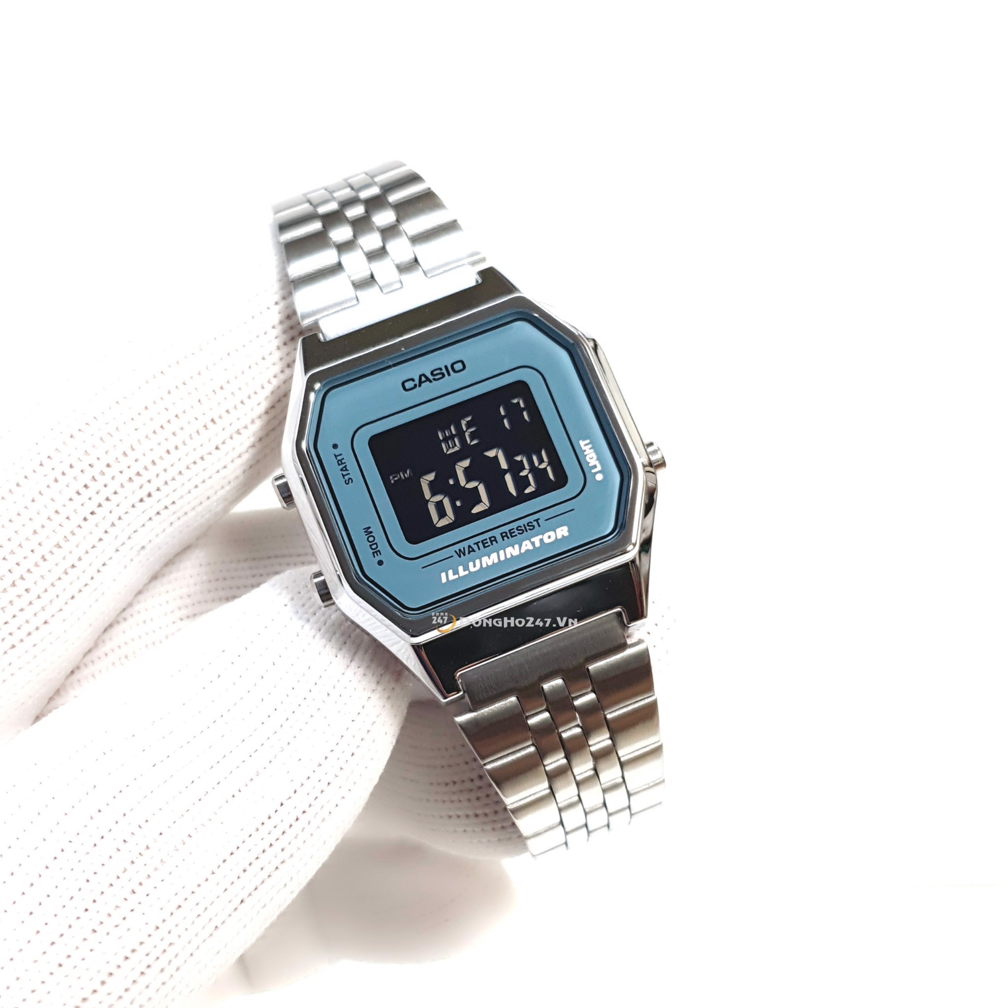 Đặc điểm của đồng hồ Casio điện tử dây kim loại