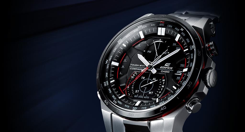 Casio Edifice được làm bằng các vật liệu cao cấp, bền bỉ