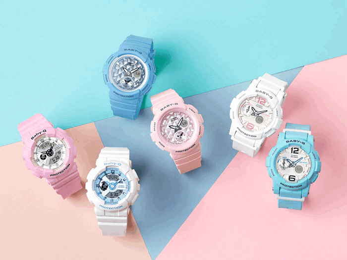 Thiết kế kẹo ngọt của Casio Baby G