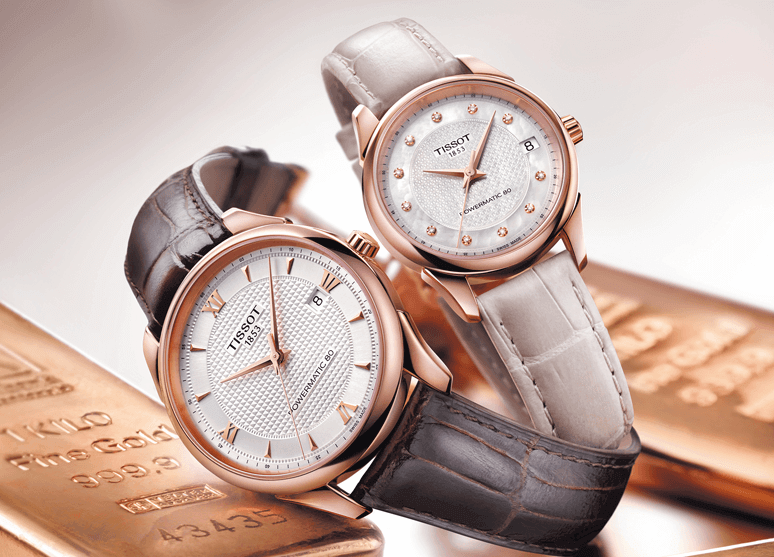 Tissot Vintage 18K Gold Powermatic 80