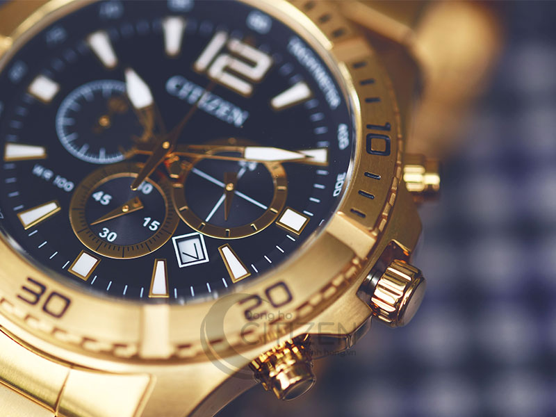 Đồng Hồ Citizen Nam Dây Kim Loại Quartz AN8122-51E