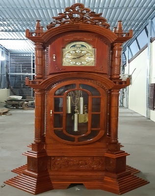 Đồng hồ cây gỗ hương