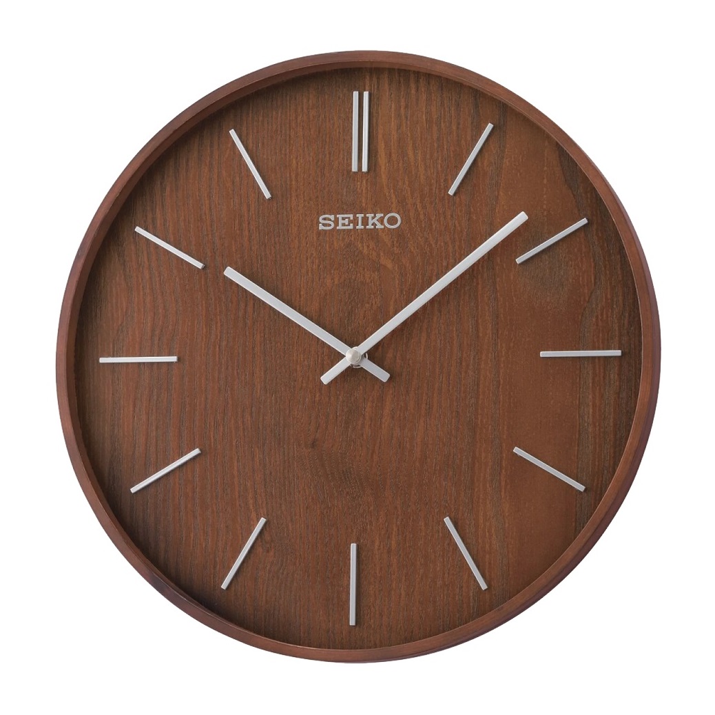 Đồng hồ treo tường bằng gỗ SEIKO QXA765B