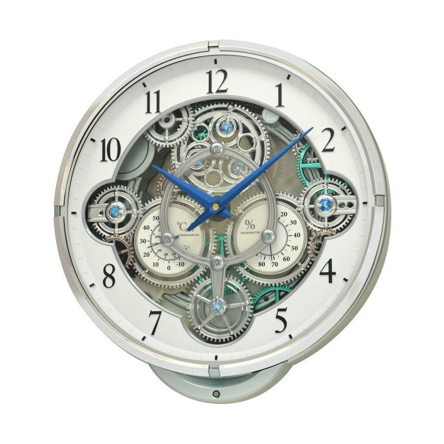 Đồng hồ treo tường trang trí phòng khách RHYTHM 4MH886WD05 giá 15.290.000 VNĐ