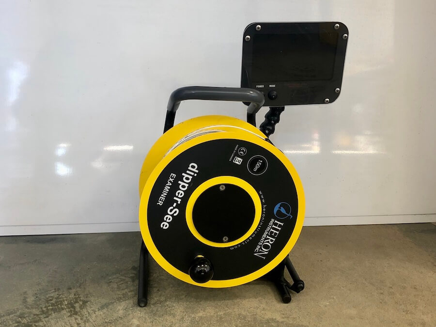 State-of-the-art well inspection camera.