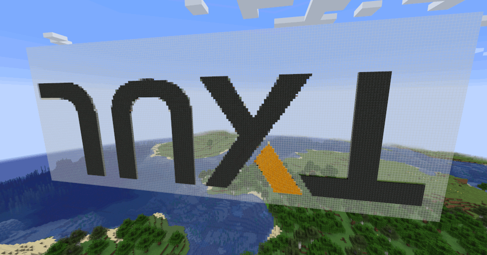juxt logo minecraft upside down