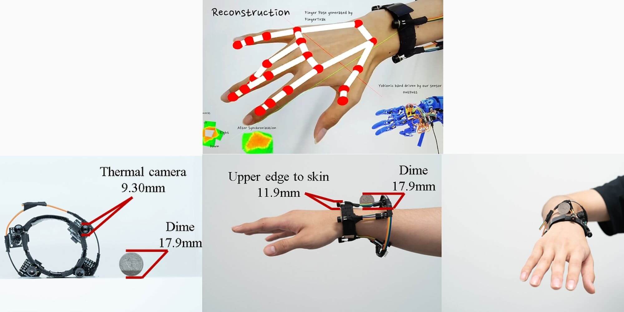 AR hand tracking wristband